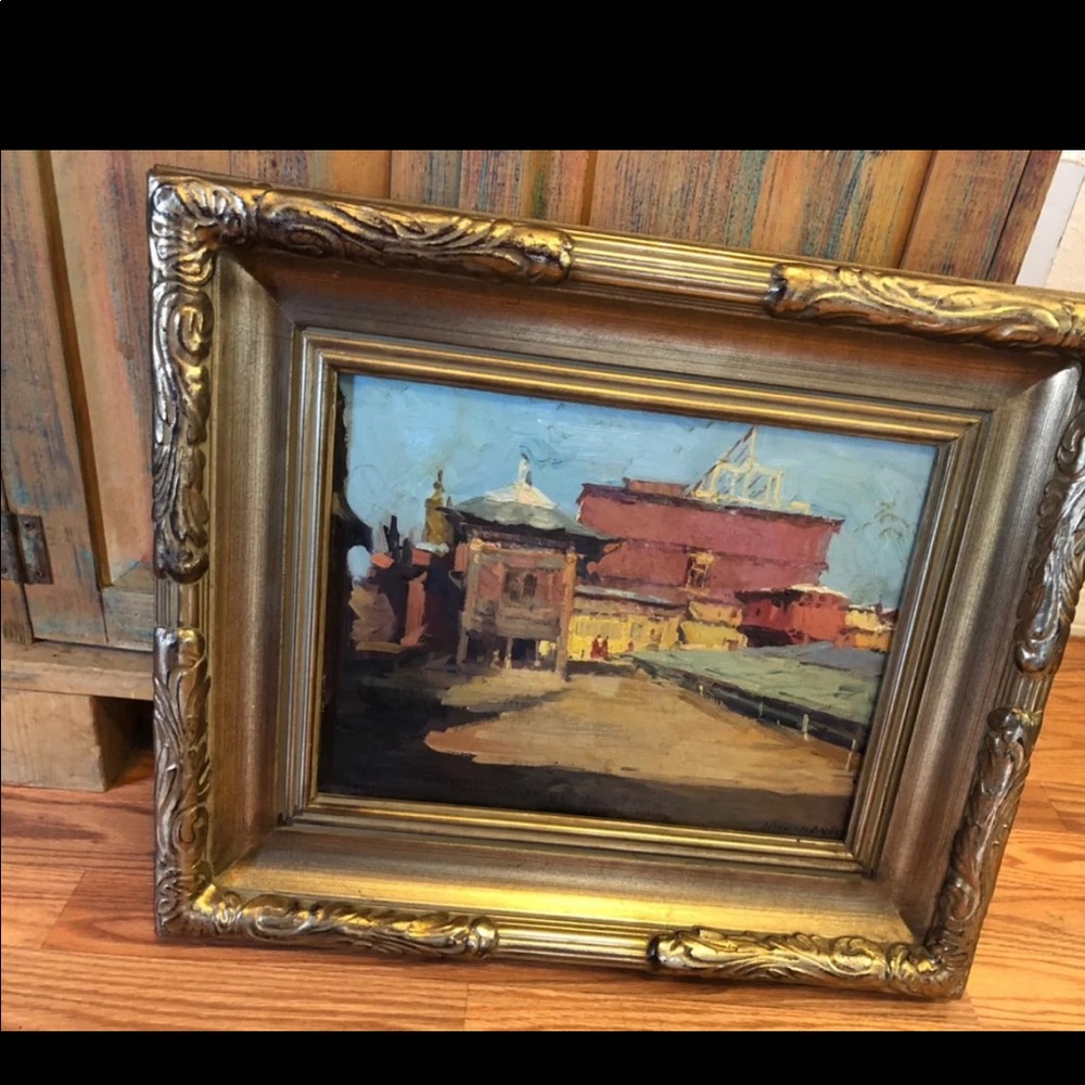Jove Wang painting